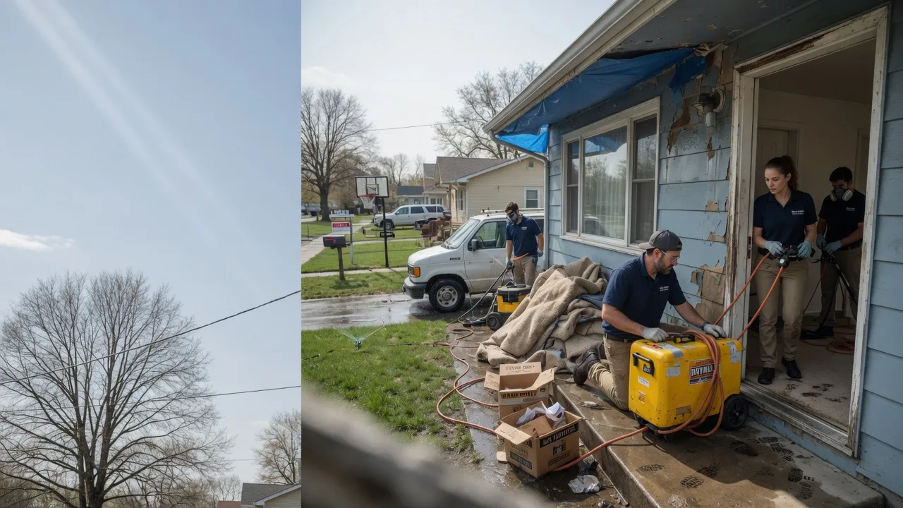 Basement Flood Cleanup in Allendale, IL near me
